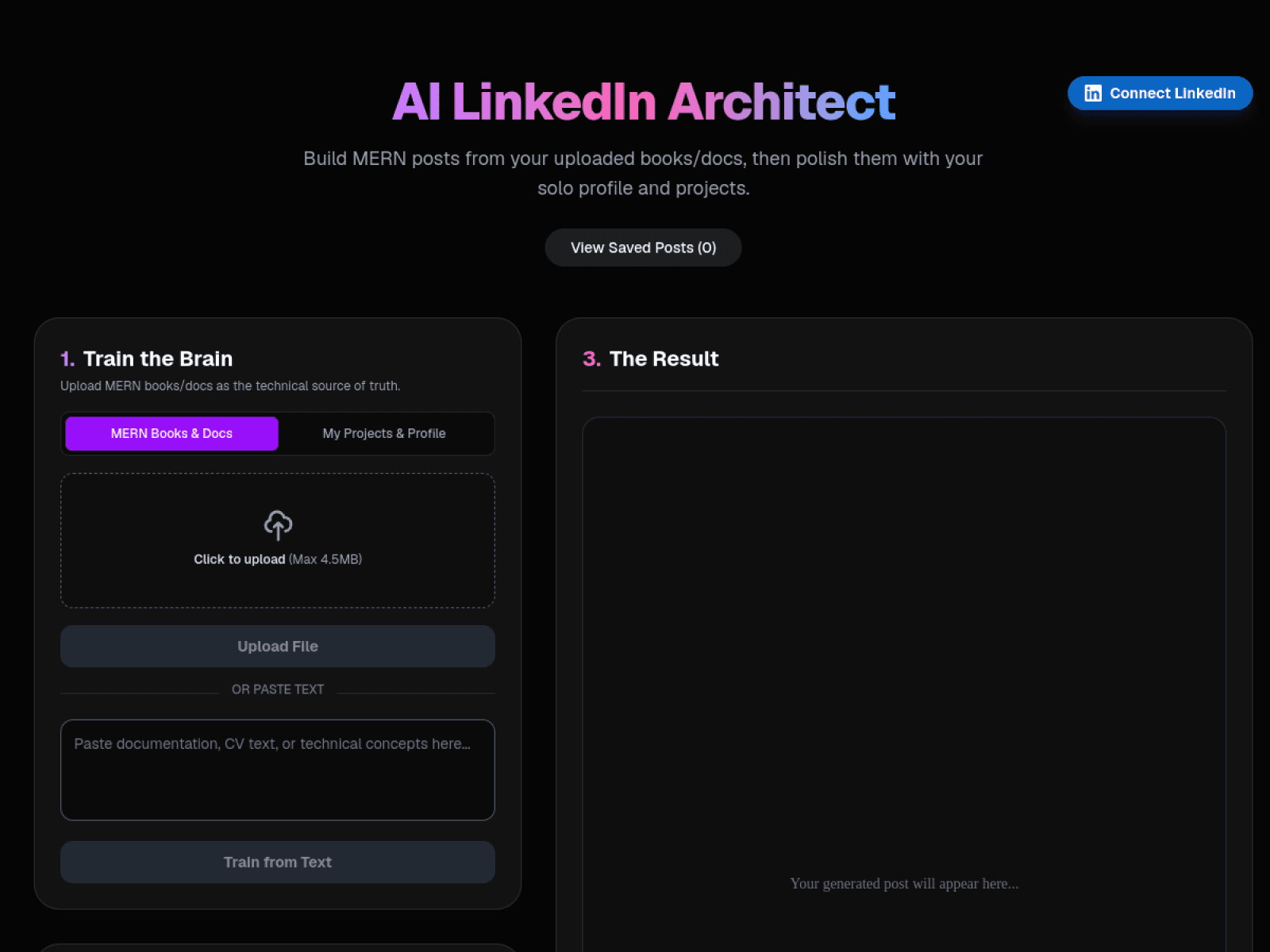 AI LinkedIn Post Generator